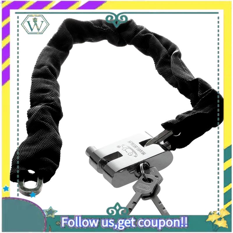Chain Lock Combination - Candado de bicicleta mejorado de 101CM,