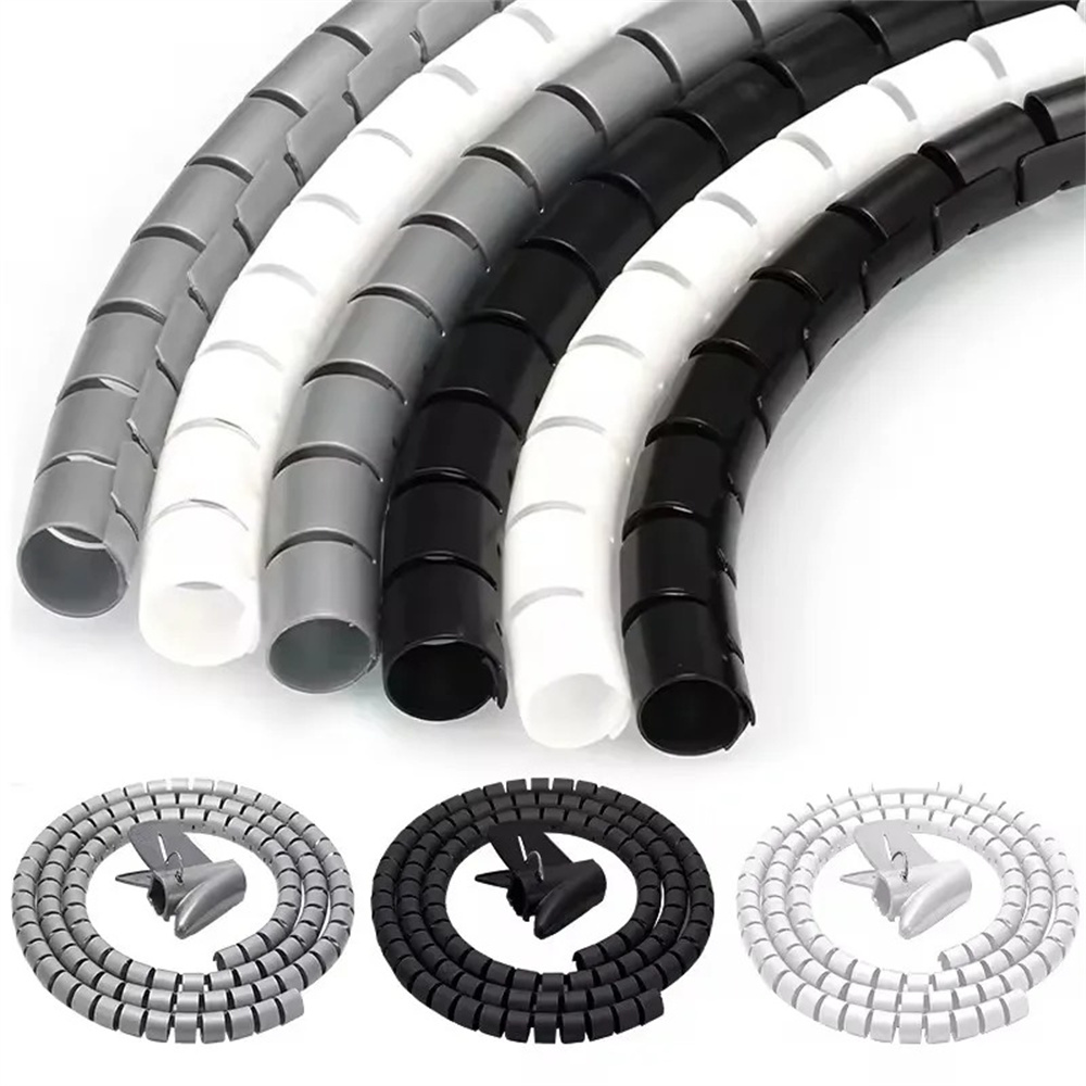 Cable Lock Flexible - Organizador de Cables en Espiral Flexible
