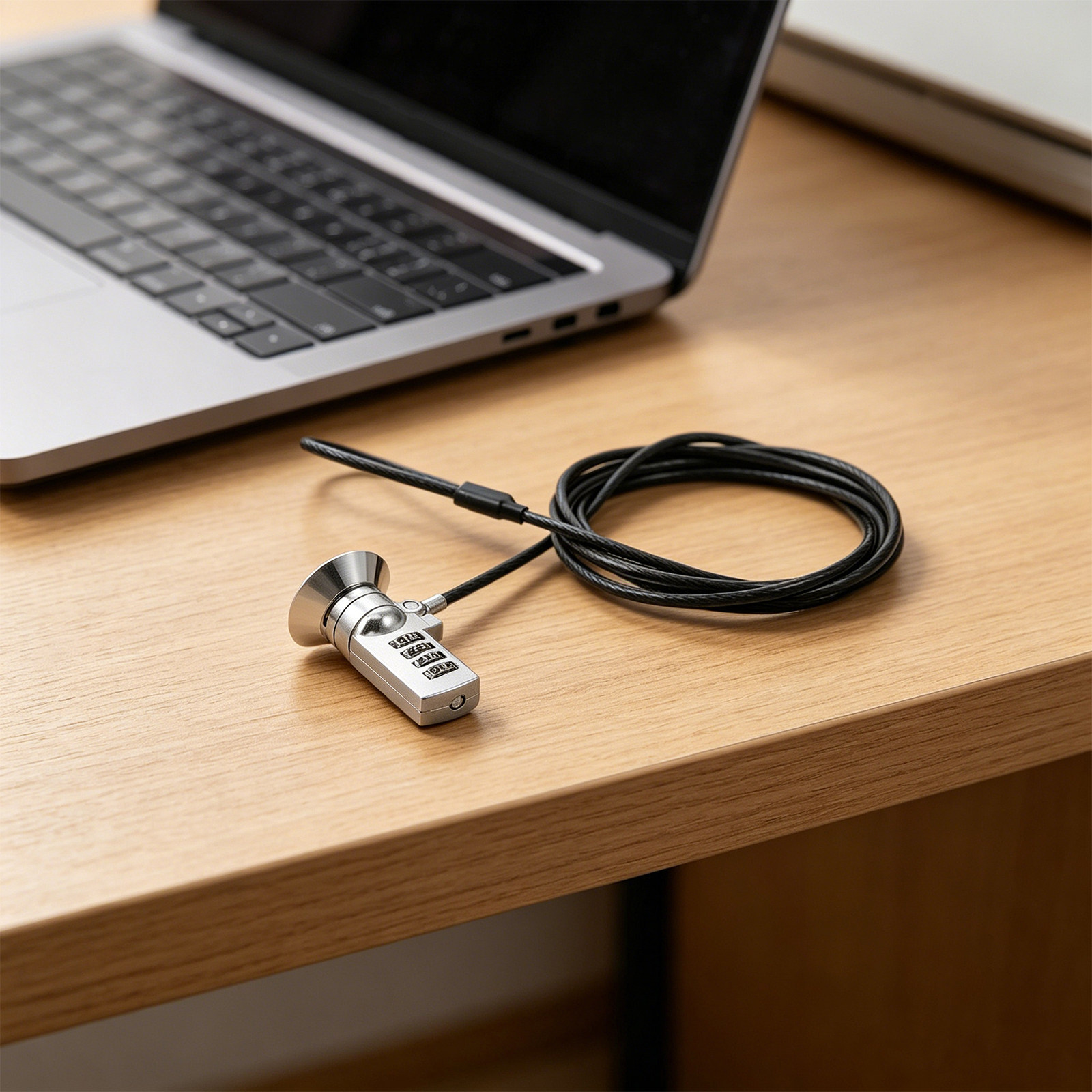 1 juego de candados para portá - Cable Lock Flexible reseña y precio