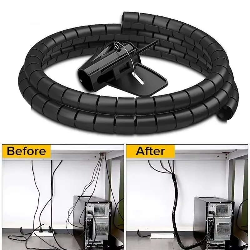 Organizador de cables de 2M/1M - Cable Lock Flexible reseña y precio